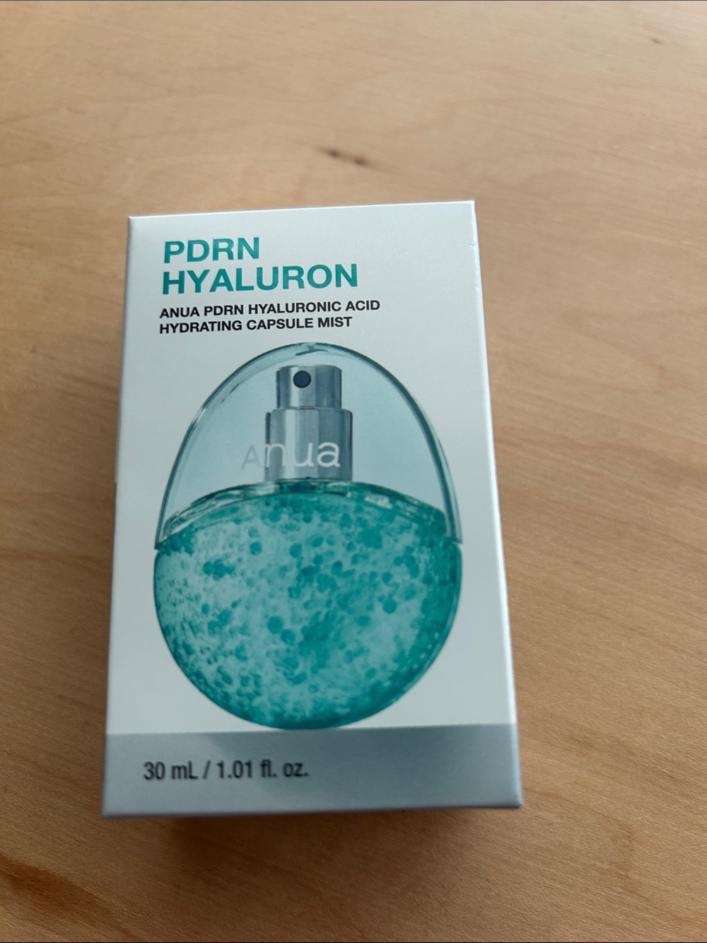 Anua PDRN Hyaluron Hydrating Capsule Mist — Teal